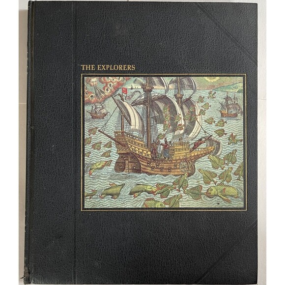 Other - Time Life Seafarers The Explorers 1978 Vintage Hardcover Coffee Table Book